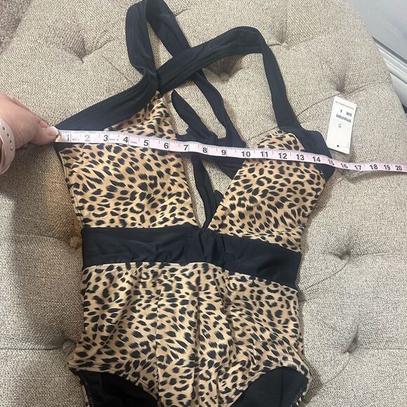 Leopard One Piece Swimsuit - Picture 13 of 14